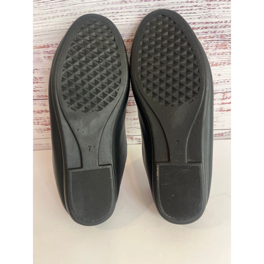 Areosoles Women’s Betunia Loafers shoes Black Quilted Size 7 - Picture 7 of 8